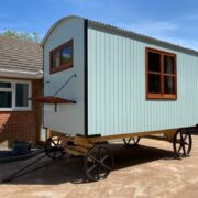 Bespoke Handcrafted Shepherds Huts - View from a room