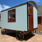 Bespoke Handcrafted Shepherds Huts - View from a room