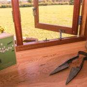 Bespoke, handcrafted, quality shepherds huts by View From A Room. Window