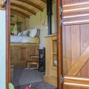 Bespoke, handcrafted, quality shepherds huts by View From A Room. Interior