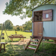 Bespoke, handcrafted, quality shepherds huts by View From A Room. Exterior