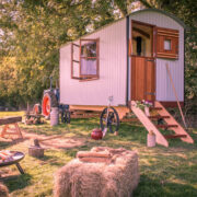 Bespoke, handcrafted, quality shepherds huts by View From A Room. Evening