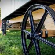 Bespoke, handcrafted, quality shepherds huts by View From A Room. Wheel